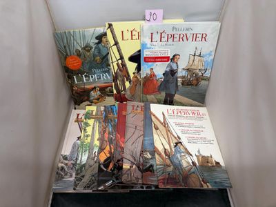 PELLERIN. « L’Epervier ». 10 volumes.