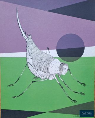 une photo d'un insecte qui figure sur la couverture d'un livre