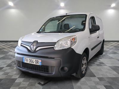 a picture of a white van parked in a room