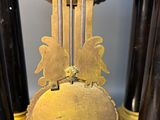 a clock that is sitting on top of a table