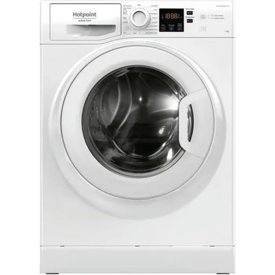 1 Lave-linge hublot de la marque HOTPOINT - Modèle NS11469FW…