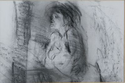 Eugène LEROY (1910-2000) « Torse de profil »