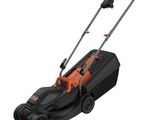 a black and decker lawn mower on a white background