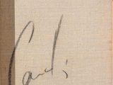 a close up of a piece of paper with a signature on it