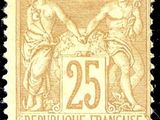 a close up of a stamp with a picture of two women on it