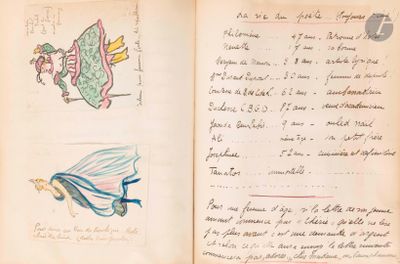 Pierre-Paul FOURNIER, auteur dramatique. Manuscrit autograph…