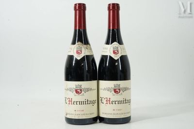 deux bouteilles de vin rouge posées l'une à côté de l'autre sur une surface blanche