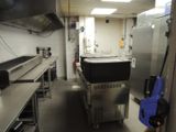 an image of a commercial kitchen with stainless steel appliances
