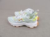 nike air max sneakers with yellow and white laces on the soles