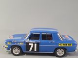a blue toy car with a number 17 on it