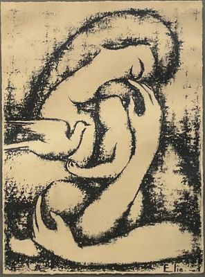 Fernand ELIE (1906-1992) La Maternité