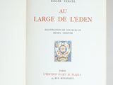 an open book with a picture of a man on it