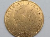 an image of a gold coin with the image of a man on a horse