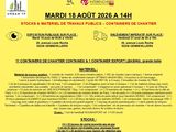 une affiche annonçant l'événement « Artis Enquêtes »