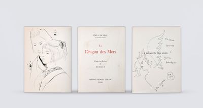 trois couvertures de livres représentant une femme coiffée d'un chapeau et un homme en robe
