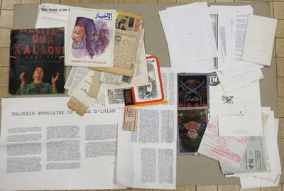 a lot of papers that are on the floor