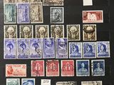 an image of a collection of stamps and stamps on a table