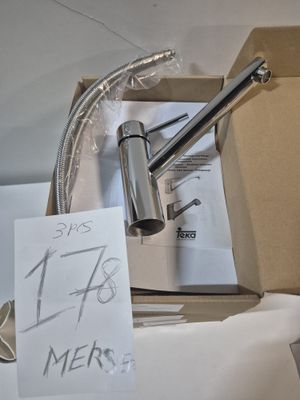 Lot de 3 Robinets mitigeur de cuisine au design moderne, fin…