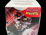 the box is open on a black background with a picture of a pokemon figure in it