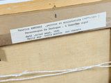 a picture of a piece of wood with a sign on it