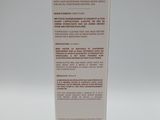 the back of a white box with a label on it