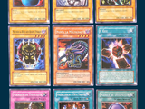 the cards are all different colors and sizes of each type