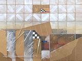 a picture of a painting on the wall of a building