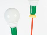 three lights that are on top of each other