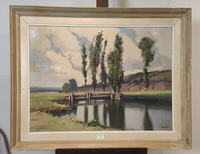 une image d'un tableau accroché au mur