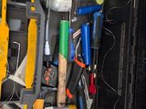 a black case with tools in it on the floor