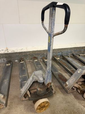 two pallets that are sitting next to each other on the floor