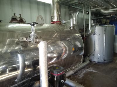1 chaudière à vapeur BABCOCK BWD modèle 20 année 2014 débit …