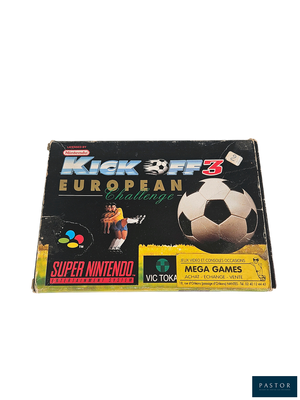 une boîte sur laquelle est représenté un ballon de foot