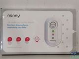 a white box with a picture of a baby monitor in it