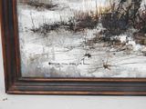 a picture of a painting on the wall of a house