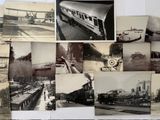 plusieurs photos en noir et blanc montrant une série d'avions anciens