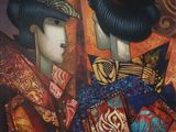 tableau représentant deux femmes en kimono kimono kimono kimono kimono kimono kimono kimono kimono kimono kimono kimono kimono kim