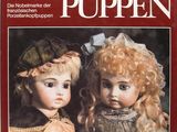 an image of a book with a picture of two dolls on it