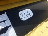 a sticker on the back of a dump truck that says 24 4