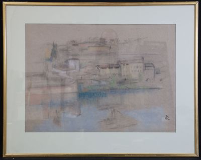 a picture of a picture of a painting on the wall