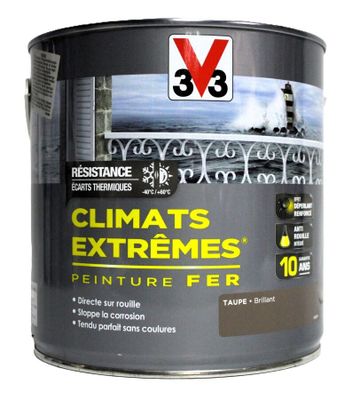 gros plan d'un pot de peinture sur fond blanc