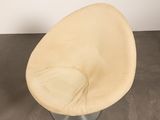 pair of mid - century modern lounge chairs in the style of eero, denmark, 1960s