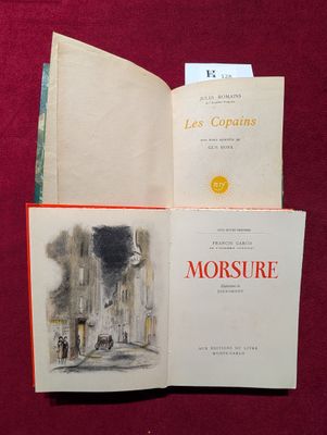 un livre ouvert avec, au milieu, l'image d'une rue