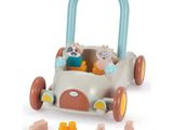 a small toy car with two mice in it