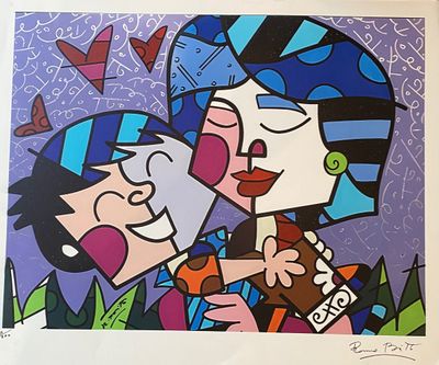 Romero Britto (Né en 1963) Mother, 2014