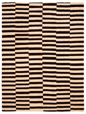 Grand kelim-Teppich 1960er Jahre Wolle auf Wolle flach geweb…