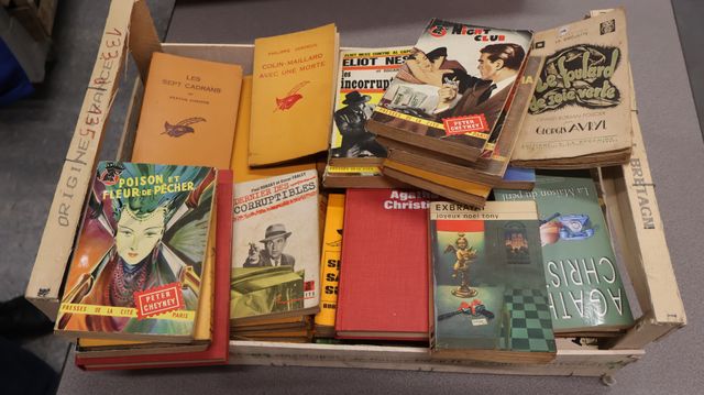 Lot de livres policiers