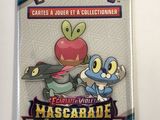 a close up of a pokemon trading card with a pokemon character on it