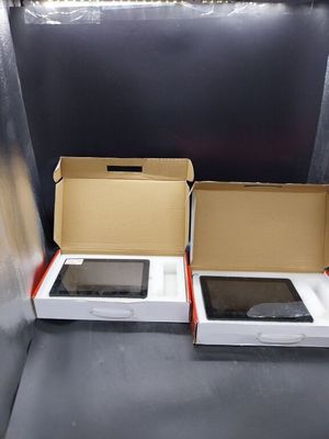 two open boxes that are sitting on the floor