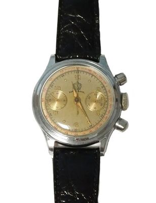an image of a wrist watch with a leather strap
